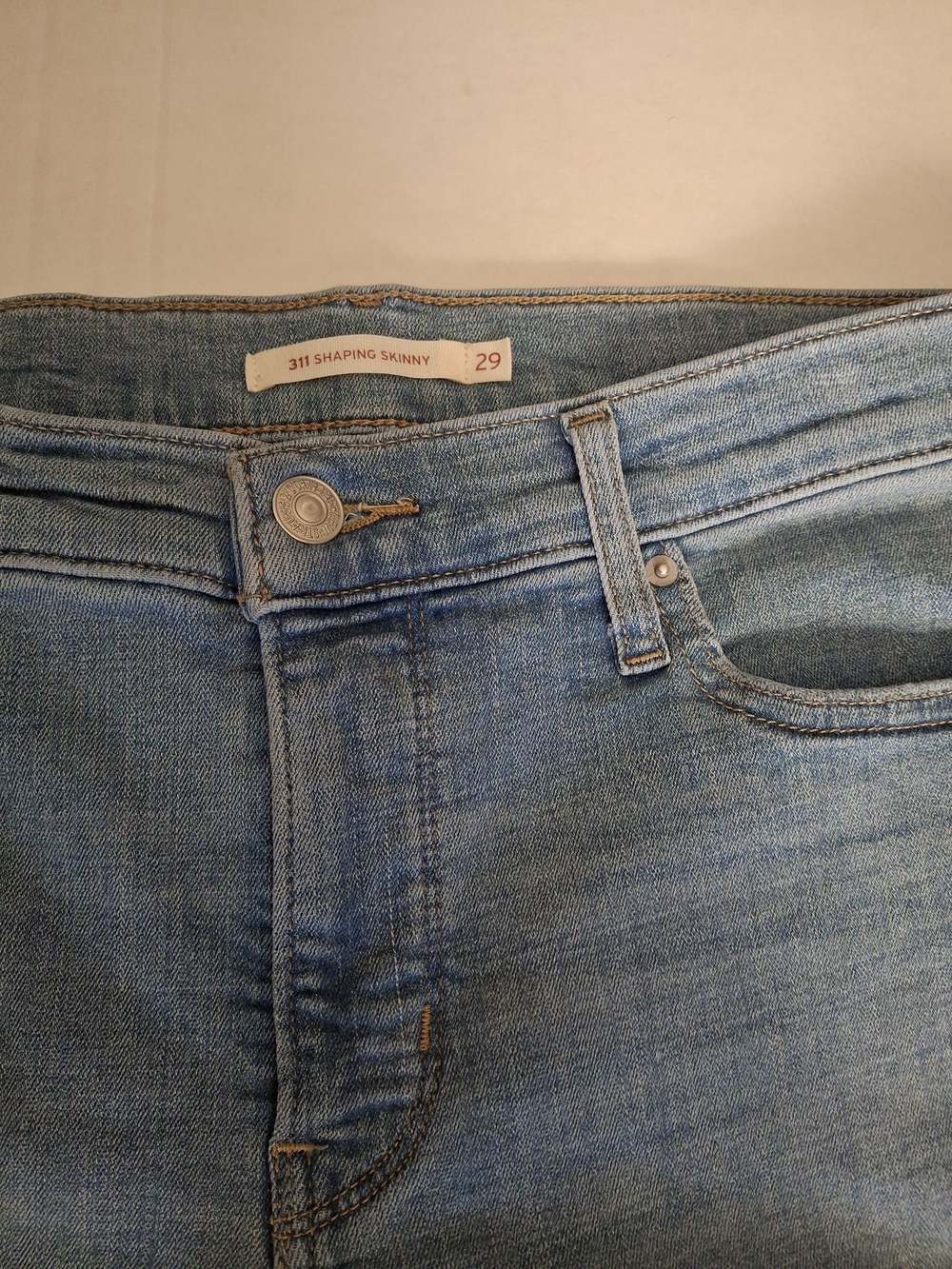 Levi's 311 Shaping Skinny Jeans - Light Blue
